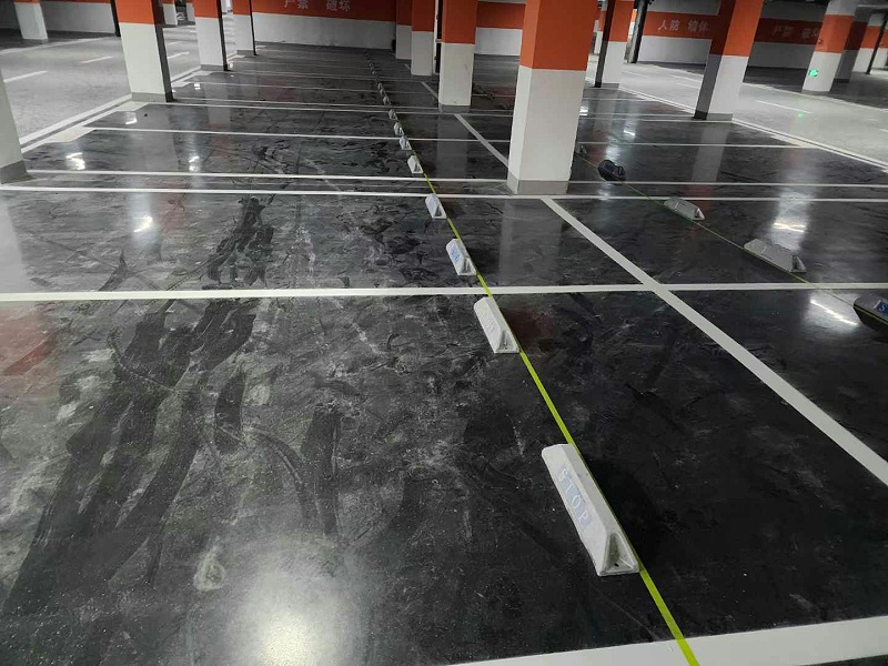 地下車庫標線,地下車庫標線施工